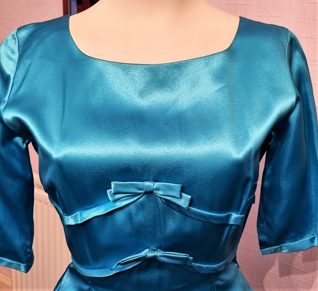 Turquoise hot sale 50s dress