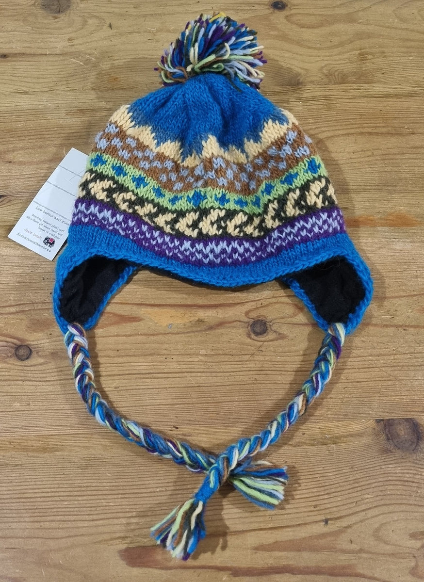 Multi wool ear flap hat – The Frockery