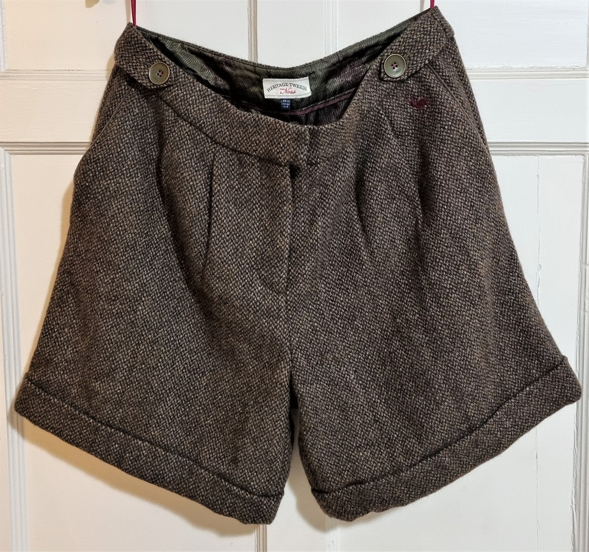 パンツ theredthread S tweed structure shorts theredthread S tweed structure shorts