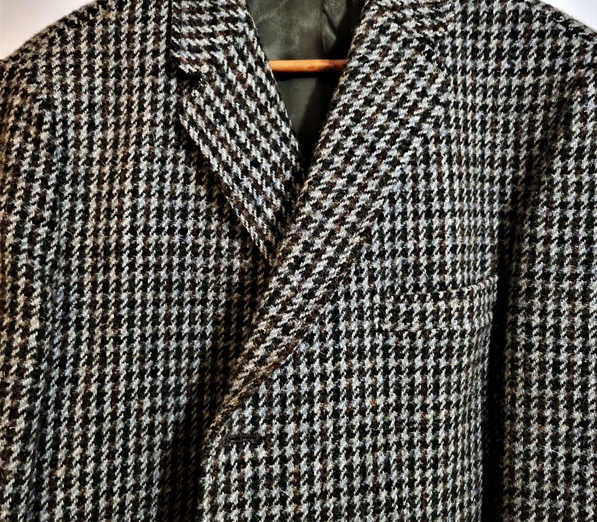 Vintage Glasgow Brown Tweed Suit