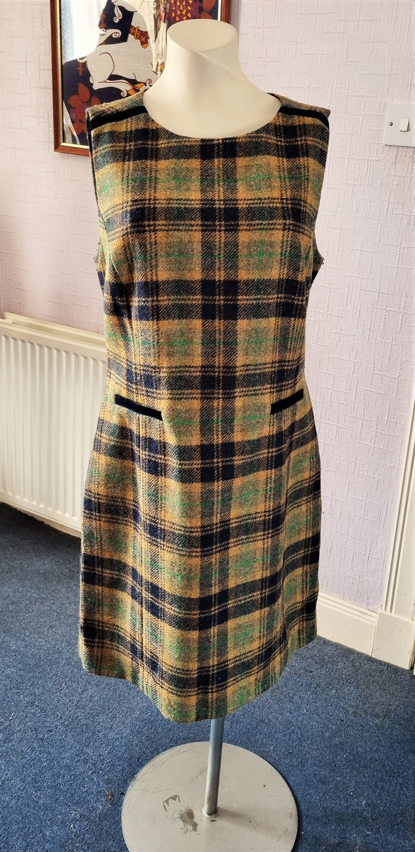 Hobbs tartan outlet dress