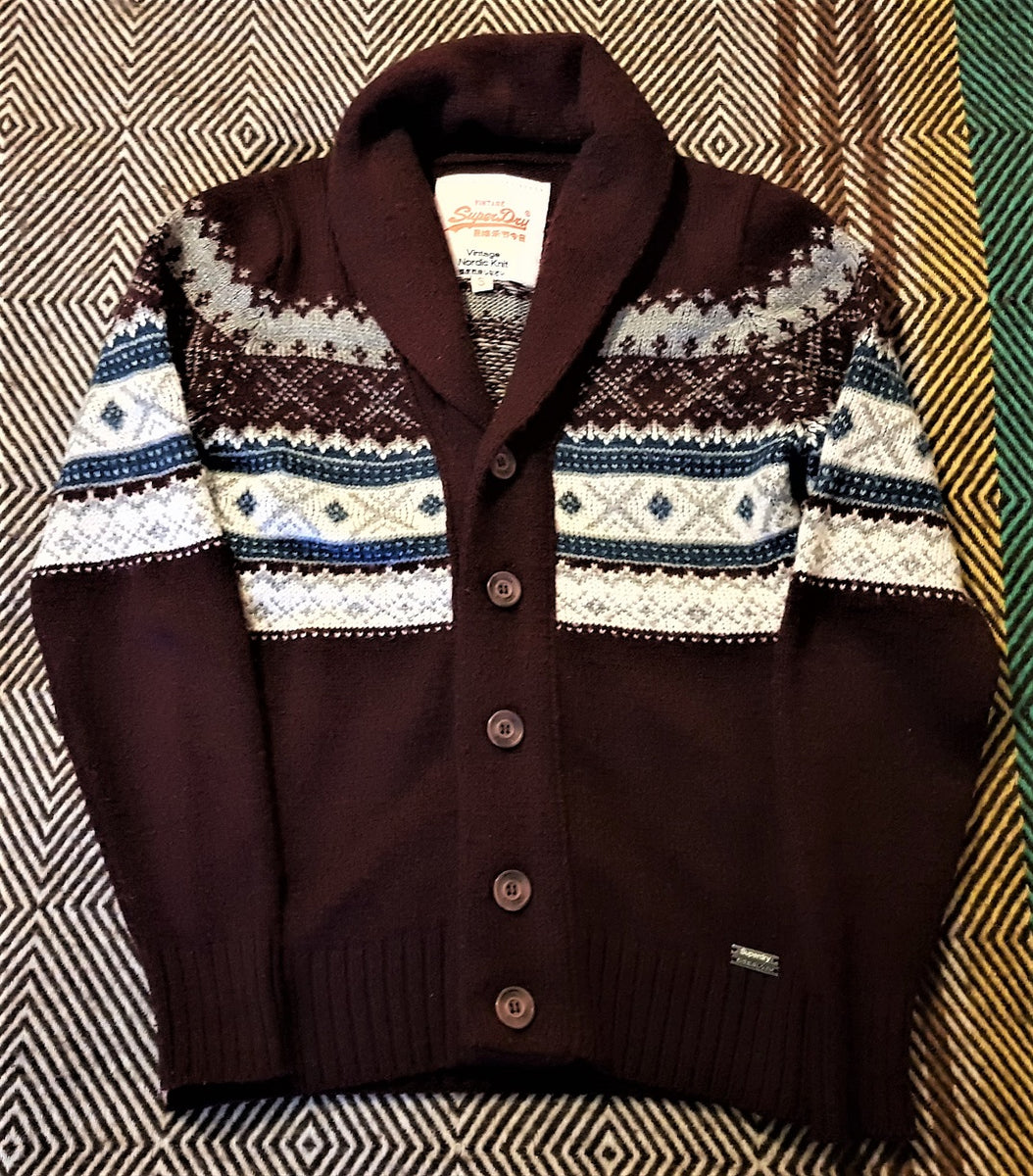 Superdry vintage nordic on sale knit