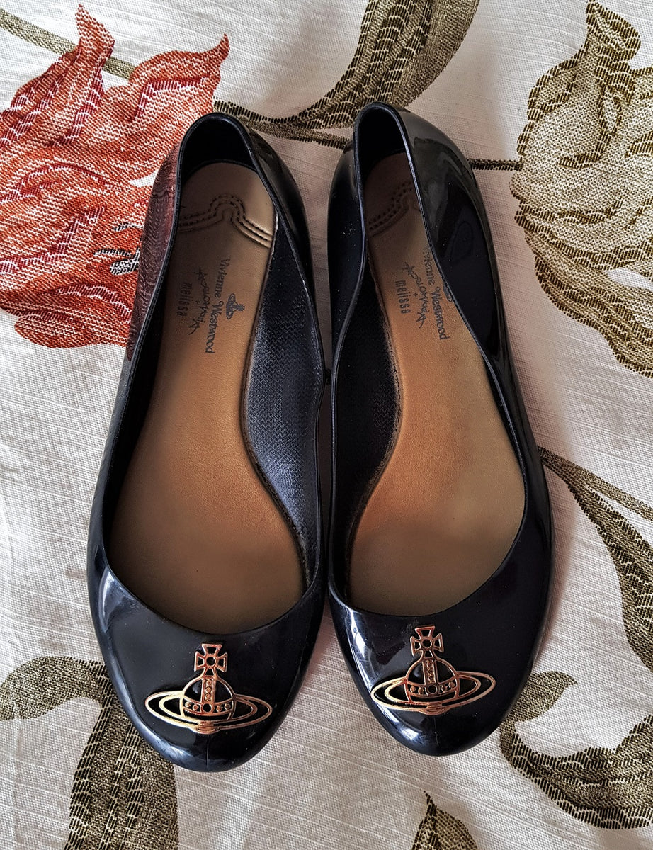 Ballet Pumps Vivienne Westwood Black Melissa Shoes Vivienne