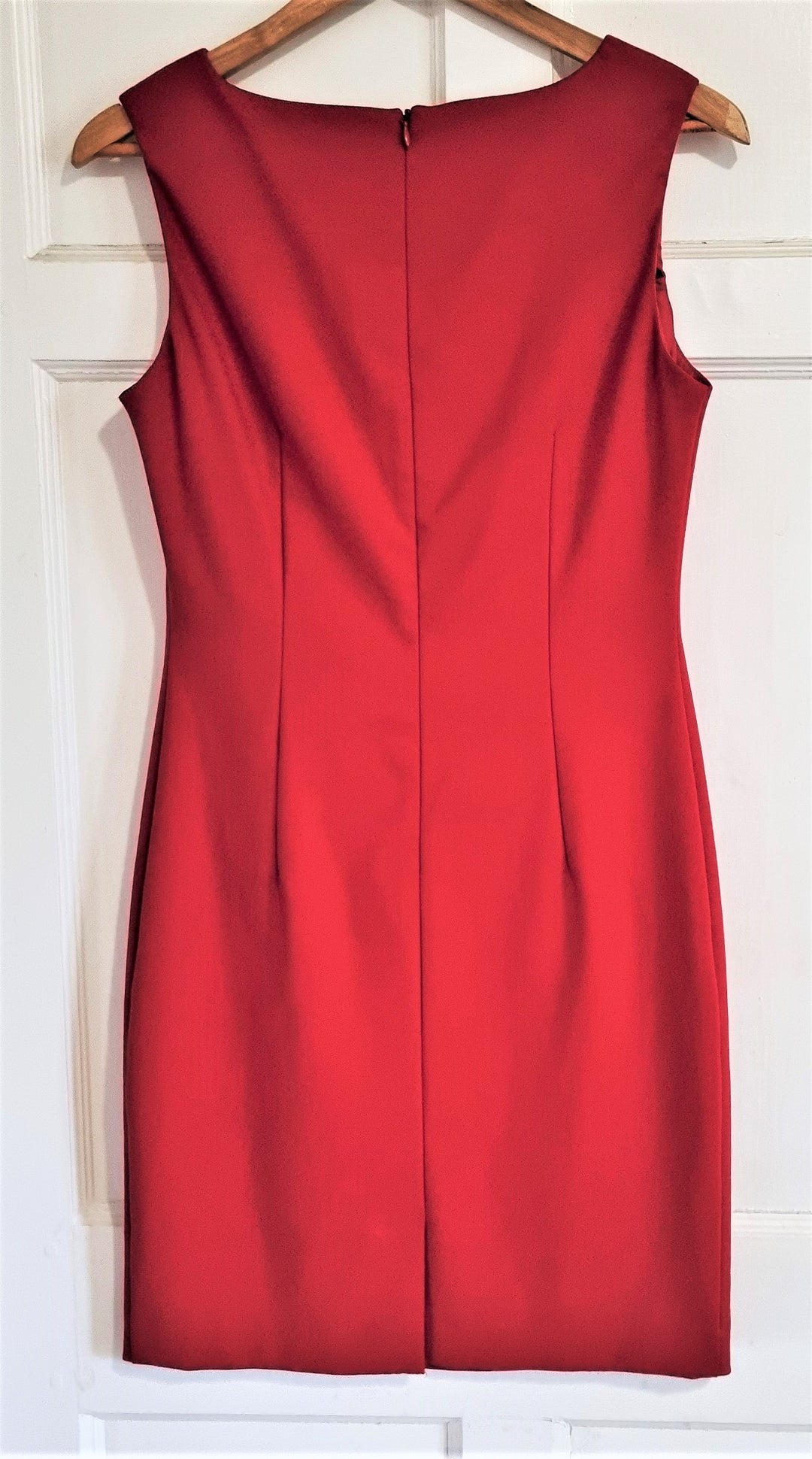 Calvin Klein Red Dress With Gold Zipper Calvin Klein Lace-Up V-Neck Zipper Sleeve Dress Black Gold Detailing S Calvin Klein Red Dress With Gold Zipper Calvin Klein Lace-Up V-Neck Zipper Sleeve Dress Black Gold Detailing S