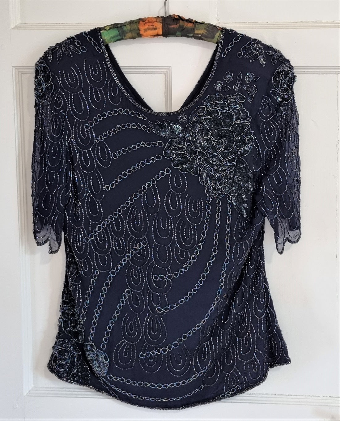 beaded evening tops uk