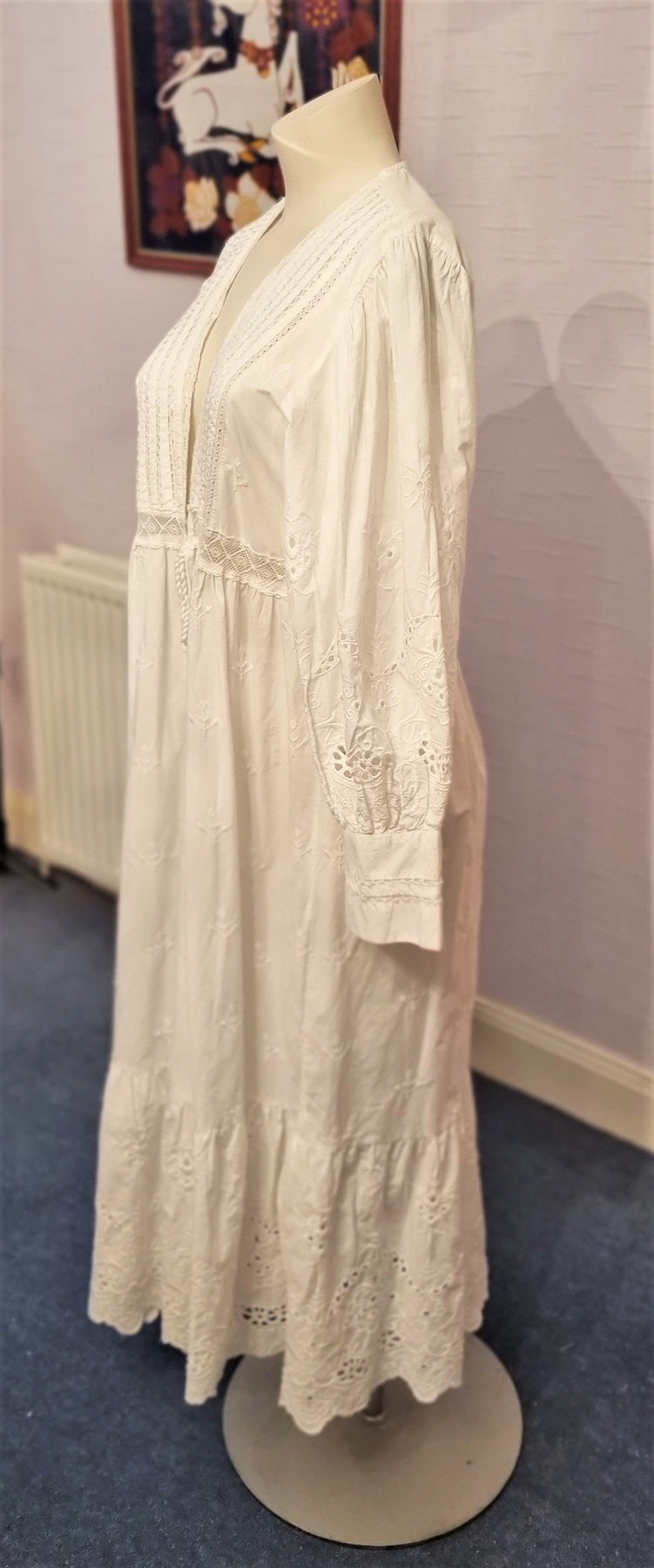 zara white dress lace Collared Floral Embroidered Long Sleeve Mini Shirt Si Brie fashion flair. Zara | Dresses | Zara