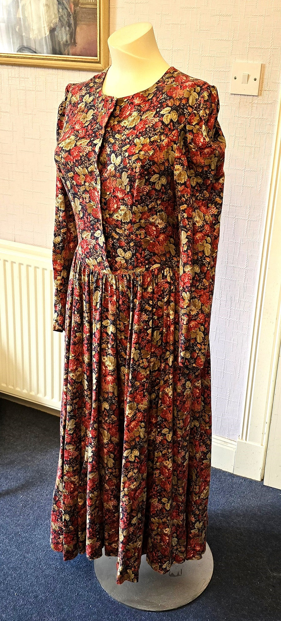 Laura Ashley 90s vintage floral shirtwaist dress – The Frockery