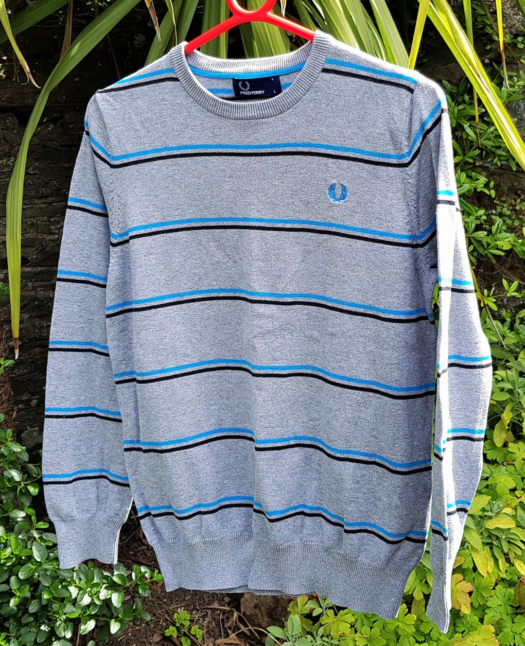 Fred perry grey jumper best sale