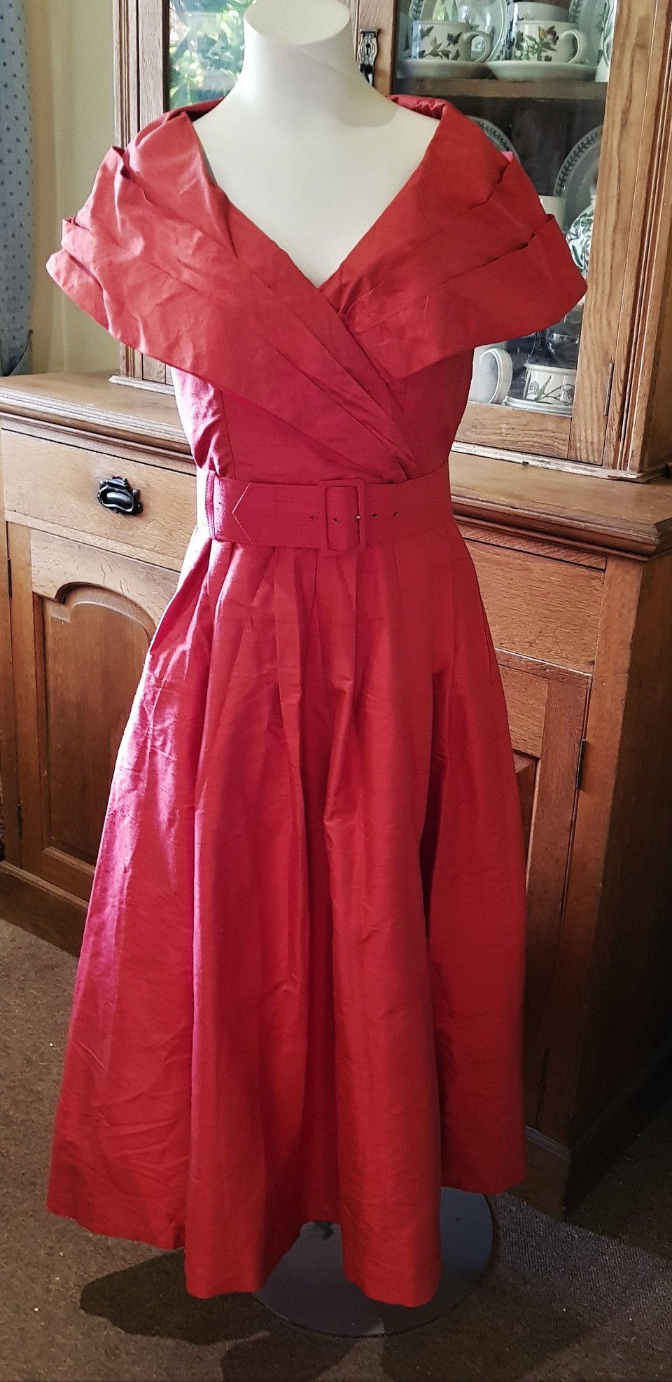 laura ashley silk dress Vintage 1980s Laura Ashley Silk Dress Navy Size 4