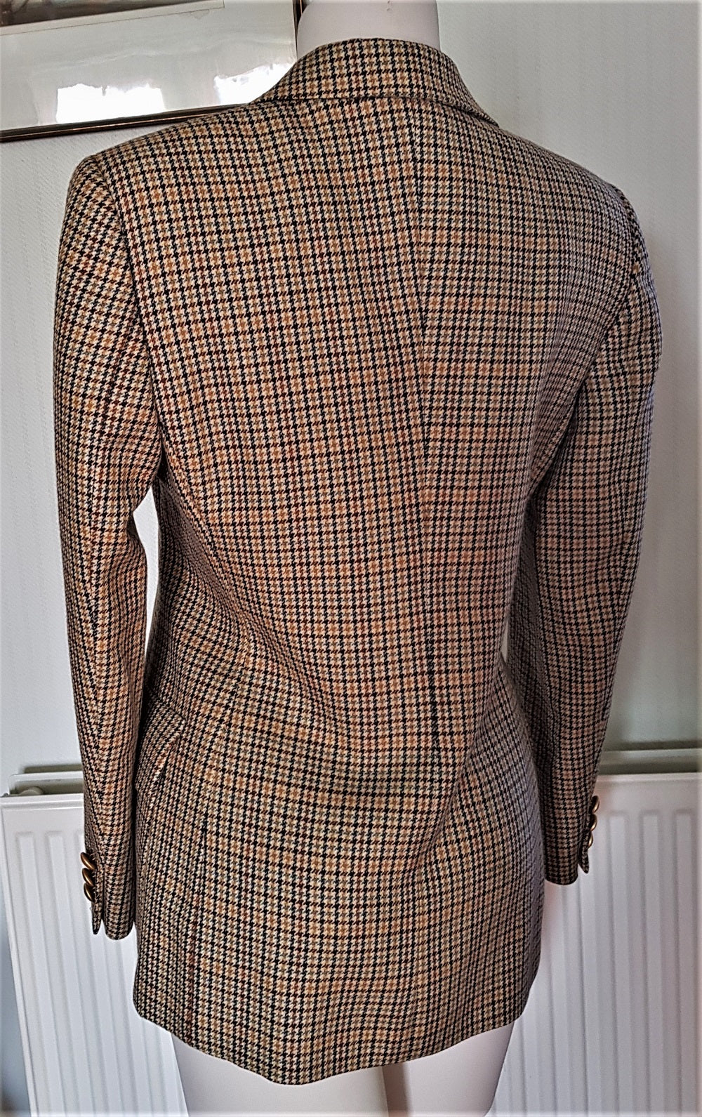 Vintage Burberrys check wool jacket – The Frockery