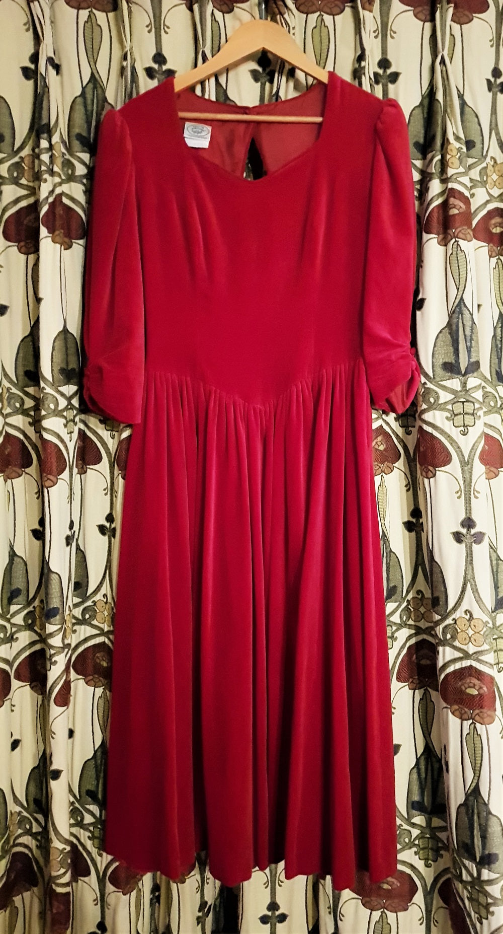 Laura ashley red dress best sale