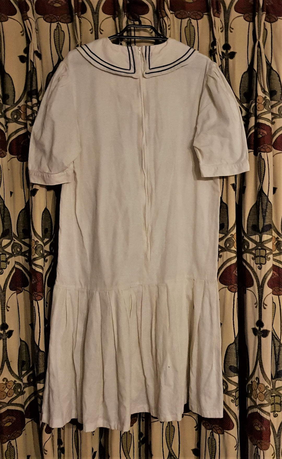 Laura Ashley vintage white sailor dress The Frockery Laura Ashley vintage white sailor dress The Frockery