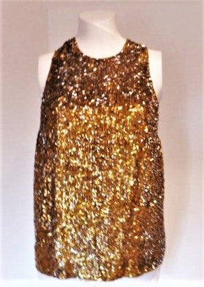 french connection sequin top