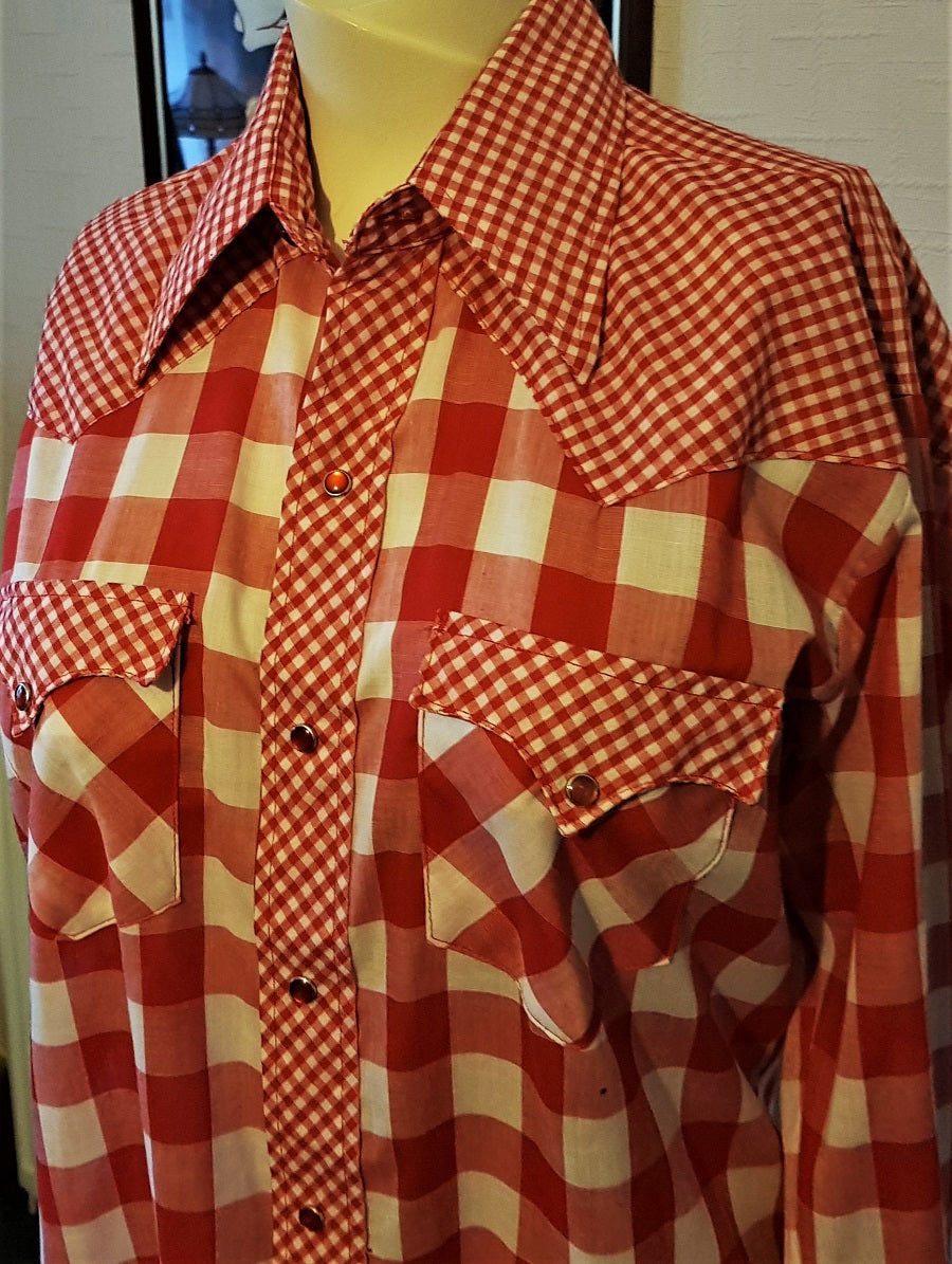 Western shirt 2024 TemTex Mens