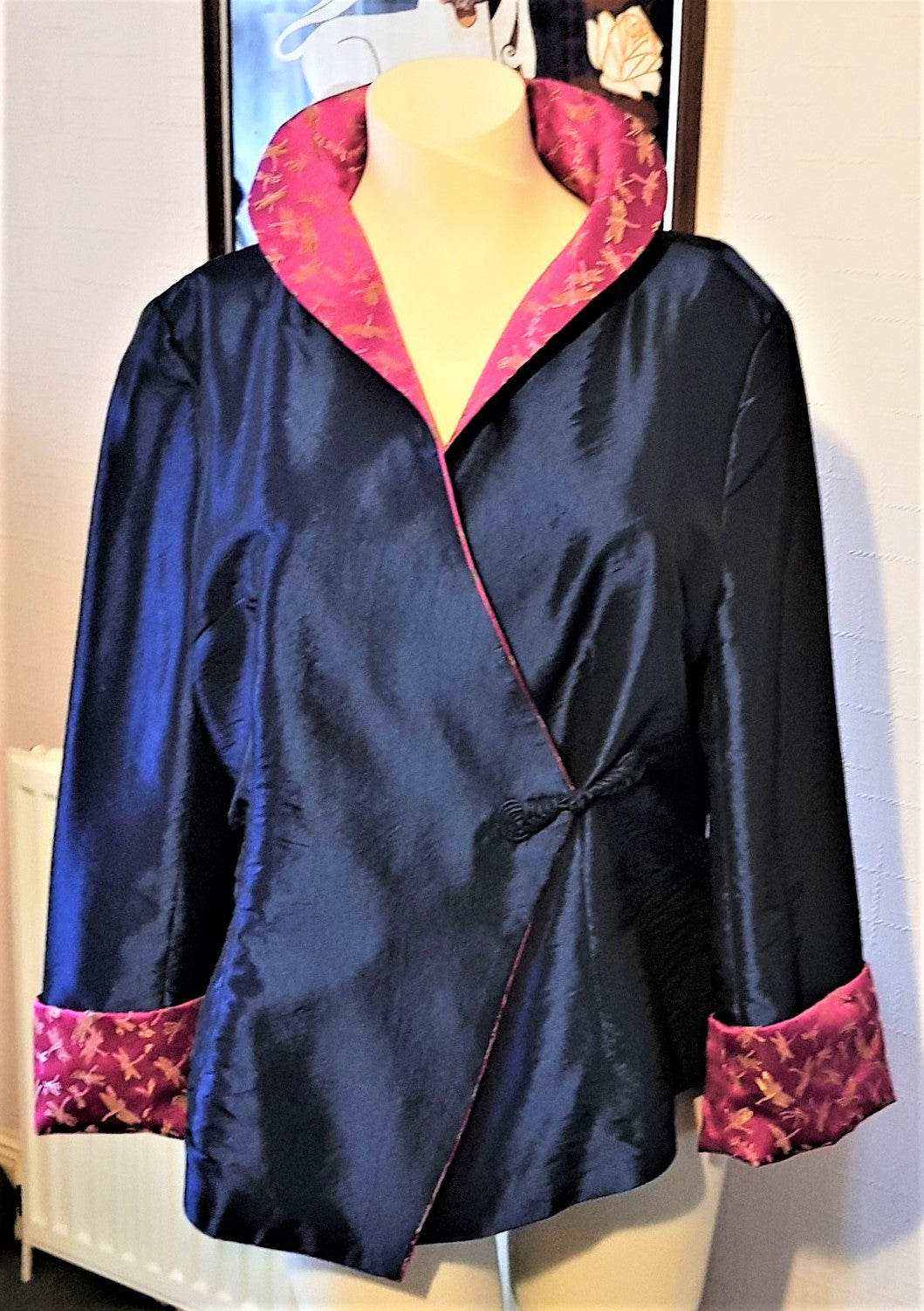 Velvet Long Jacket, Vintage newest Beatrice Von Tresckow