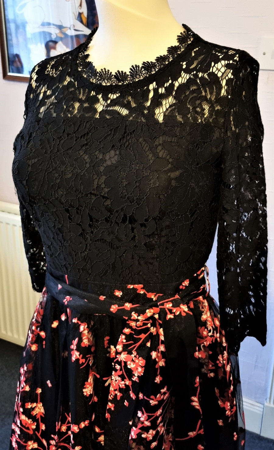 metisu lace dress Metisu Champagne Sequins Lace Dress