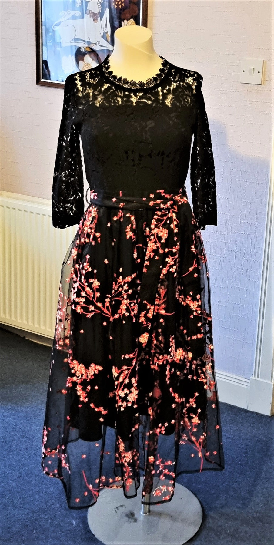 metisu lace dress Metisu Champagne Sequins Lace Dress