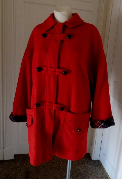 Mackintosh online of New England red Wool Coat