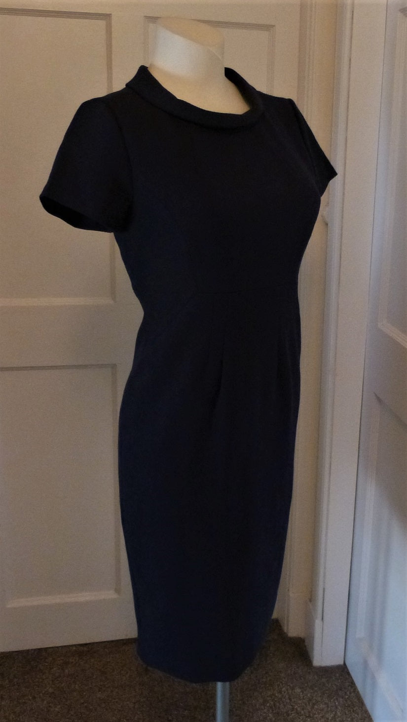 Paul Costelloe Black Label navy dress – The Frockery