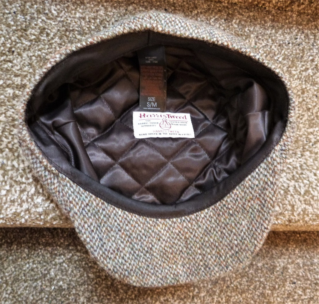 Harris tweed baker boy cap The Frockery