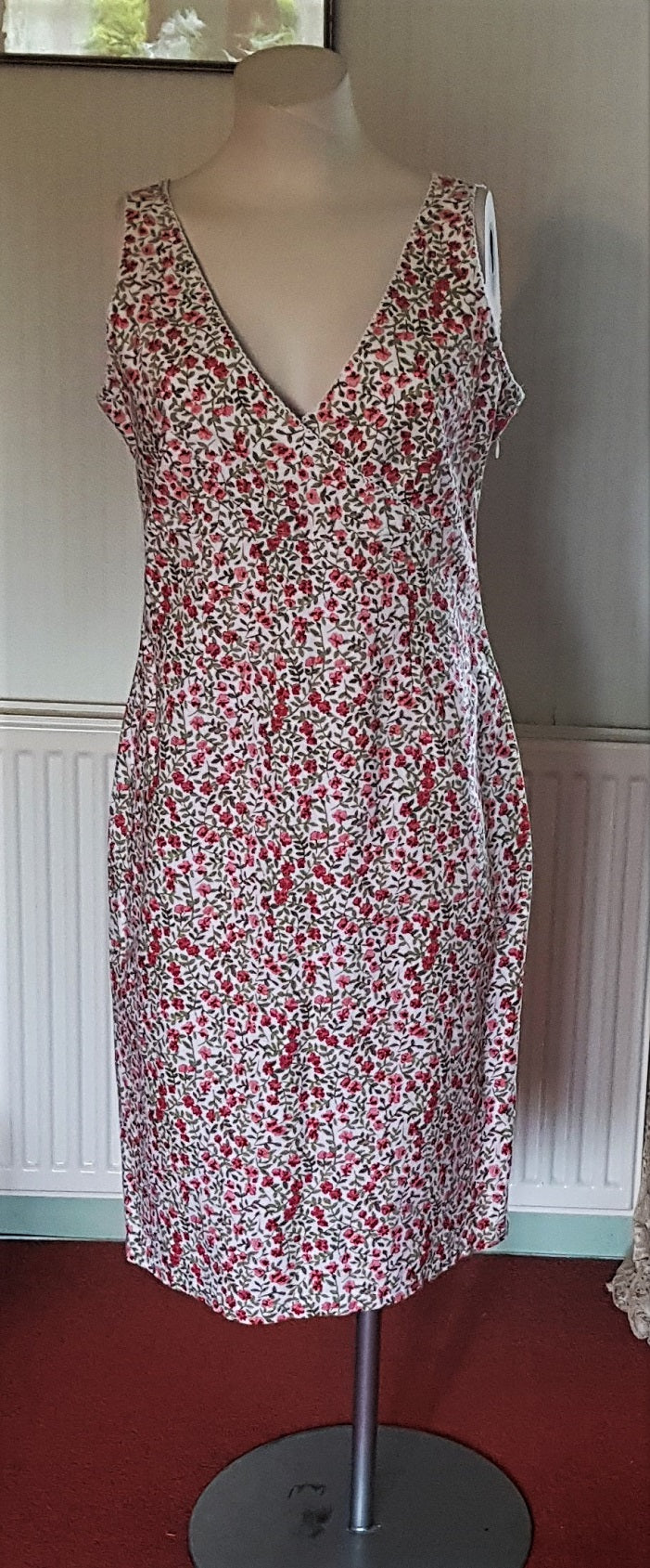 laura ashley 90s dresses Laura Ashley 90s pink ditsy print dress – The Frockery