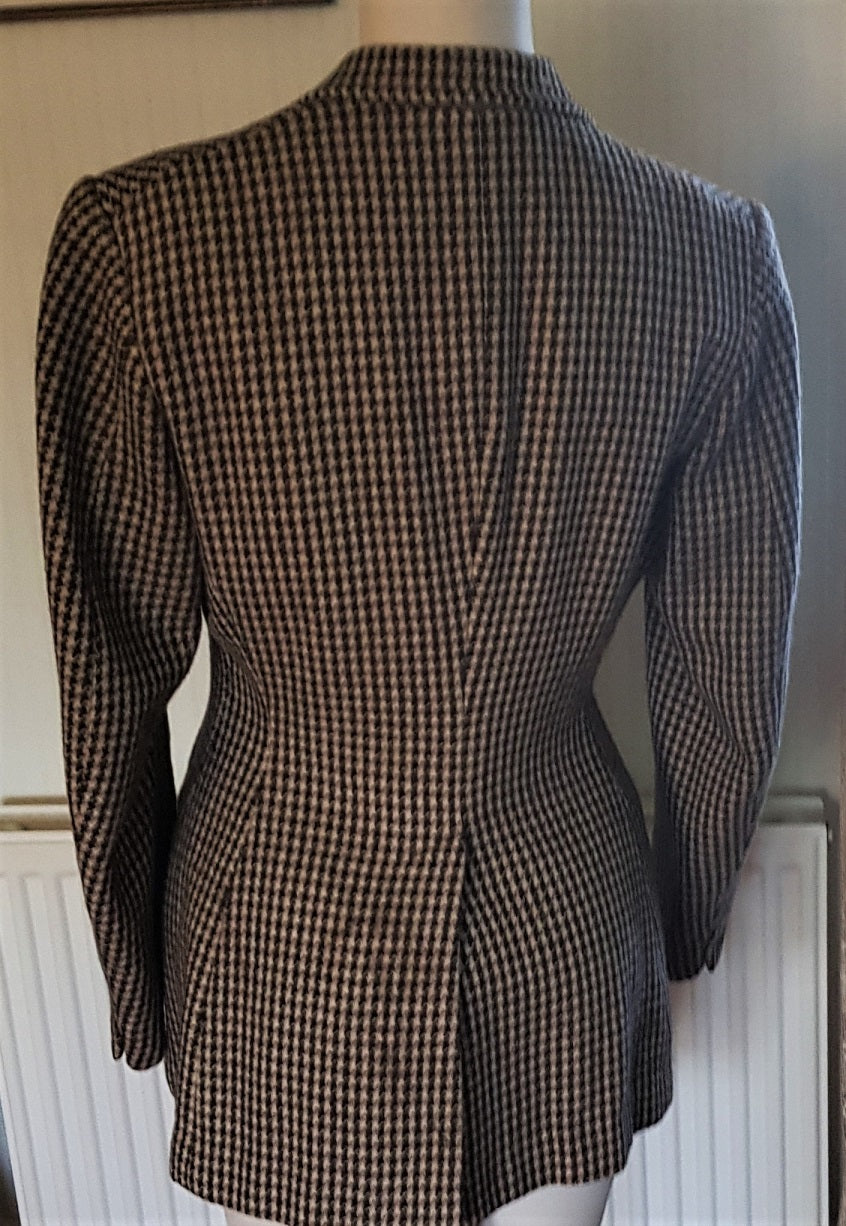 Tweed hacking jacket veste de piratage en tweed vintage Tweed hacking jacket veste de piratage en tweed vintage