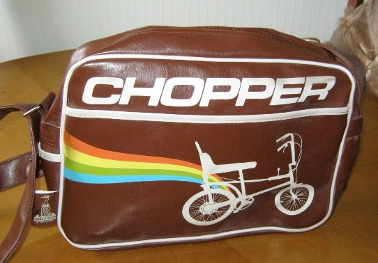 Retro 70s Raleigh Chopper messenger shoulder bag The Frockery