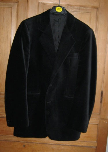 Burton mens velvet blazer best sale