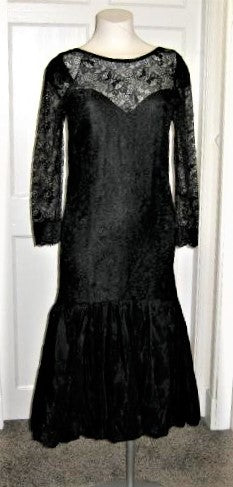 sachin and babi light blue dress Red Illusion Long Sleeve Sheer Lace Short Prom Cocktail Dress
