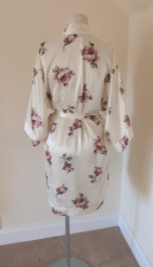 BHS cream nightdress negligee set (new)