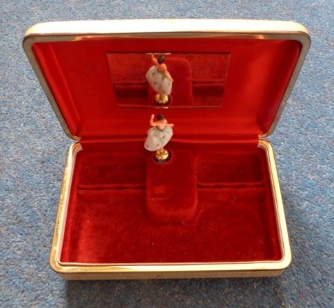 Vintage 70’s UNIQUE Musical Dancing Ballerina Jewelry store Box