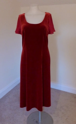 open lace back dress Vintage 80s Party Dress by Laura Ashley in Raspberry Pink Velvet – Better  Dresses Vintage main image 0