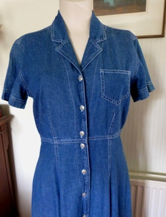 white christmas dresses Lone Star Denim Dress