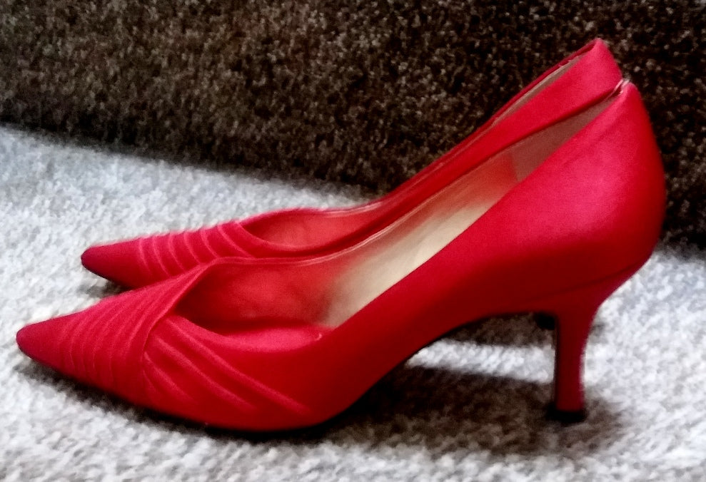 Roland cartier red shoes on sale