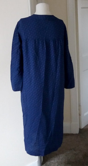 Vintage Liberty print blue wool smock dress – The Frockery Vintage Liberty print blue wool smock dress – The Frockery