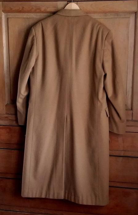 Men s vintage Austin Reed camel overcoat The Frockery